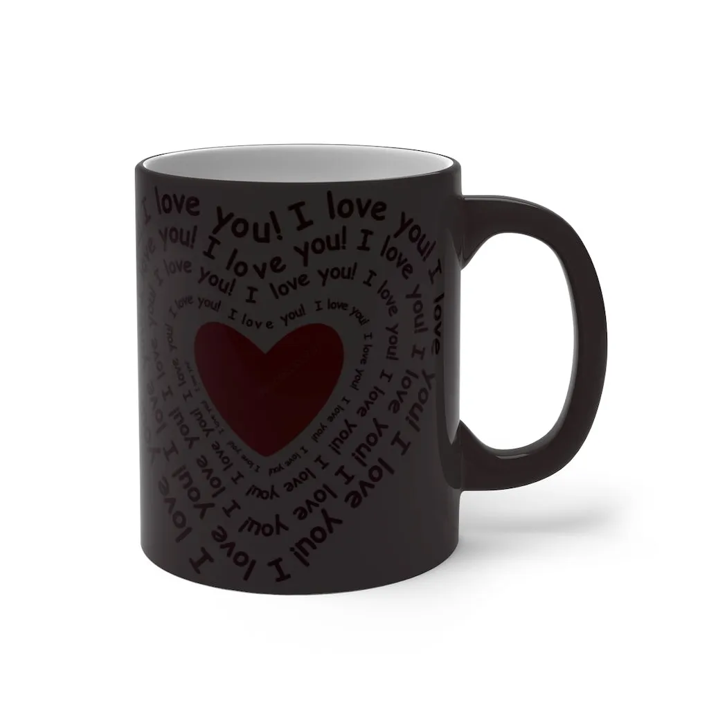 I Love you Color Changing Mug