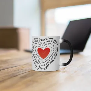 I Love you Color Changing Mug