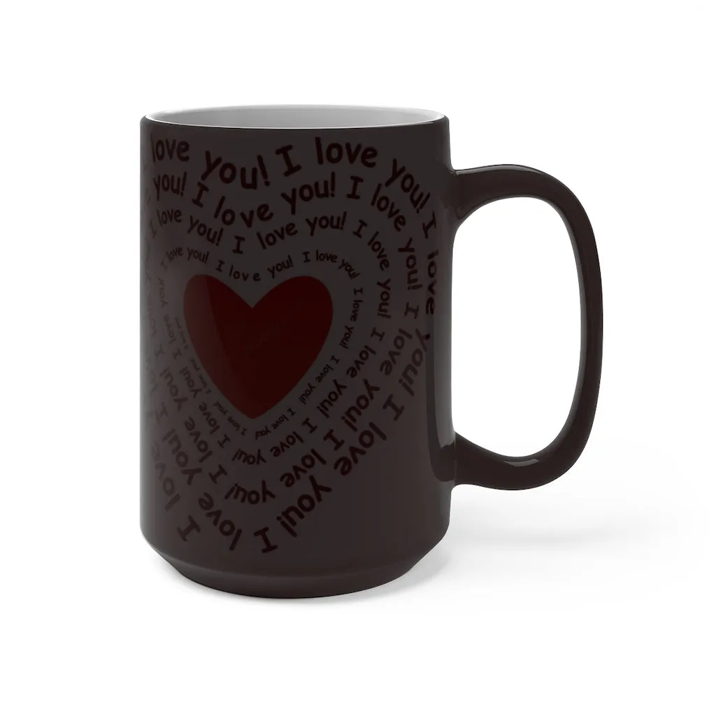 I Love you Color Changing Mug