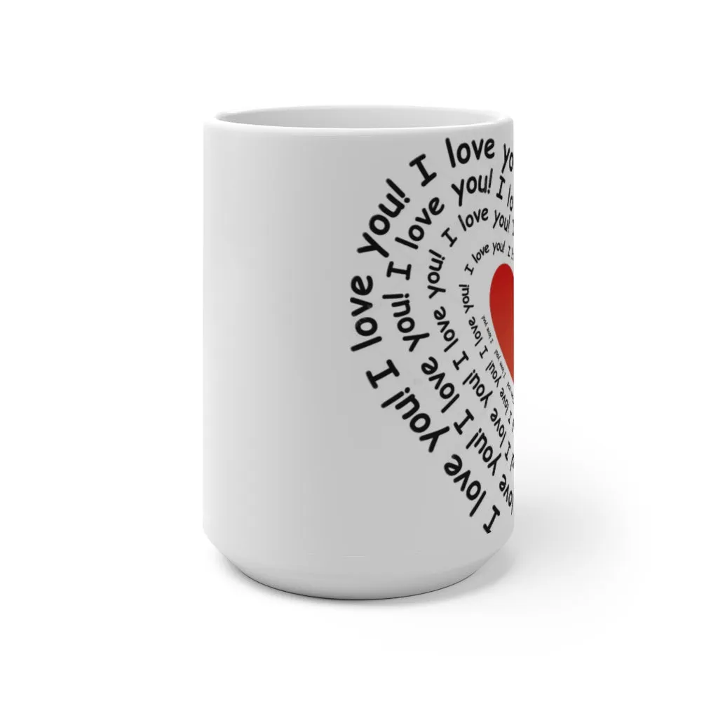 I Love you Color Changing Mug