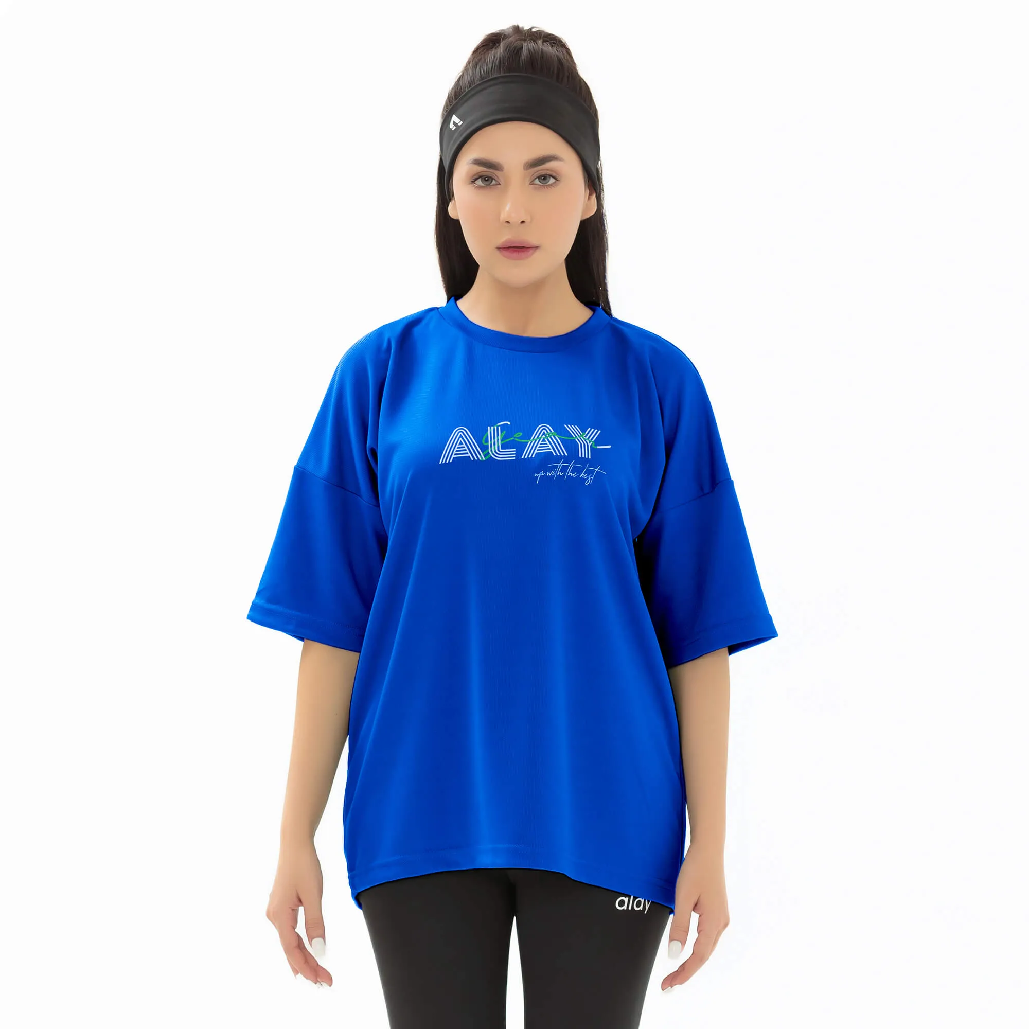 Infinity Oversize Tee - Blue