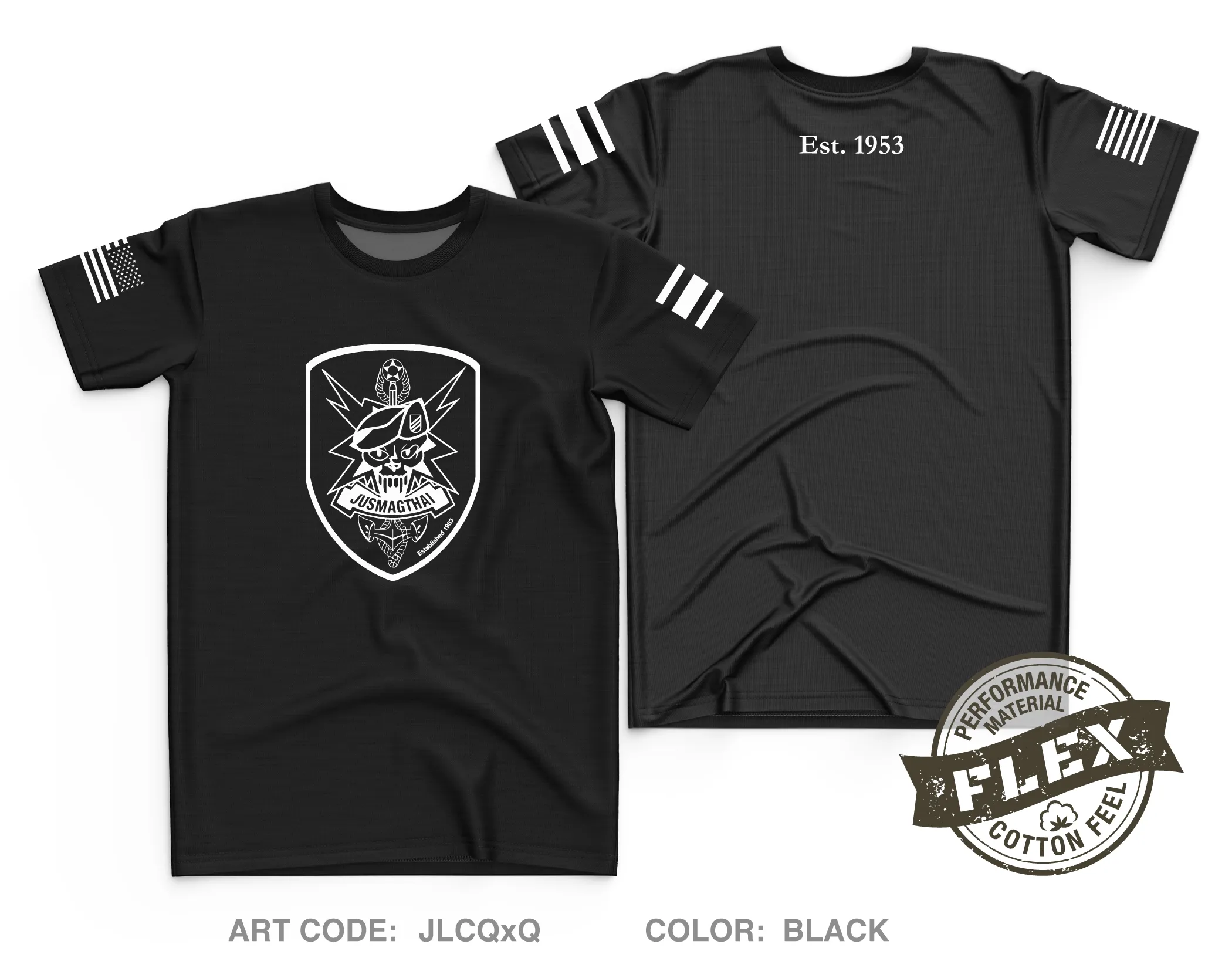 JUSMAGTHAI Core Men's SS Flex Performance Tee - JLCQxQ
