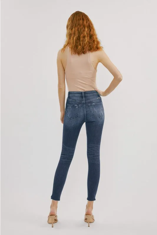 KANCAN Kalen High Rise Distressed Skinny Jeans