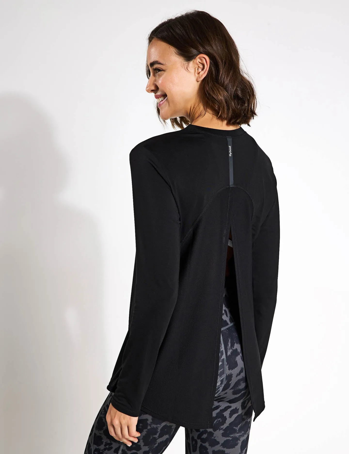 Kendall Long Sleeve Top - Black