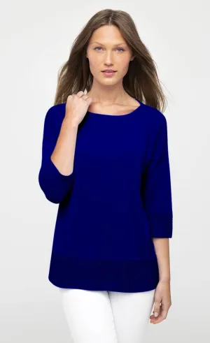 Kinross Easy Rib Pullover