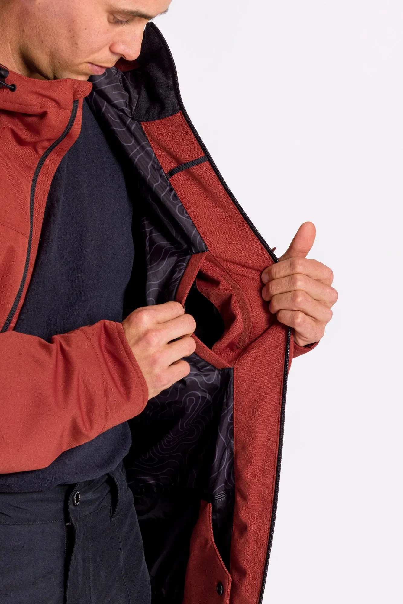 L1 Hasting Mens Jacket Rust