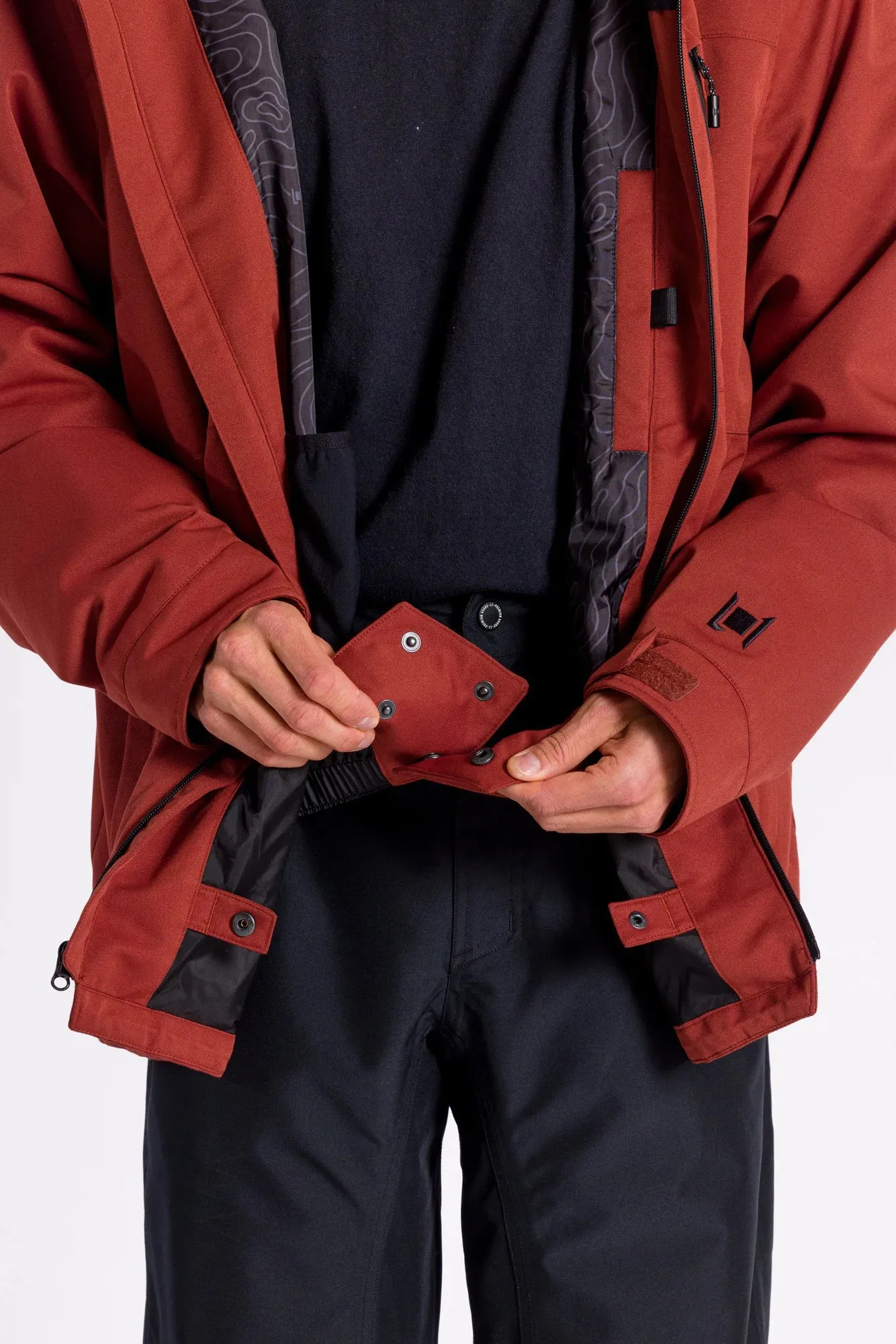 L1 Hasting Mens Jacket Rust
