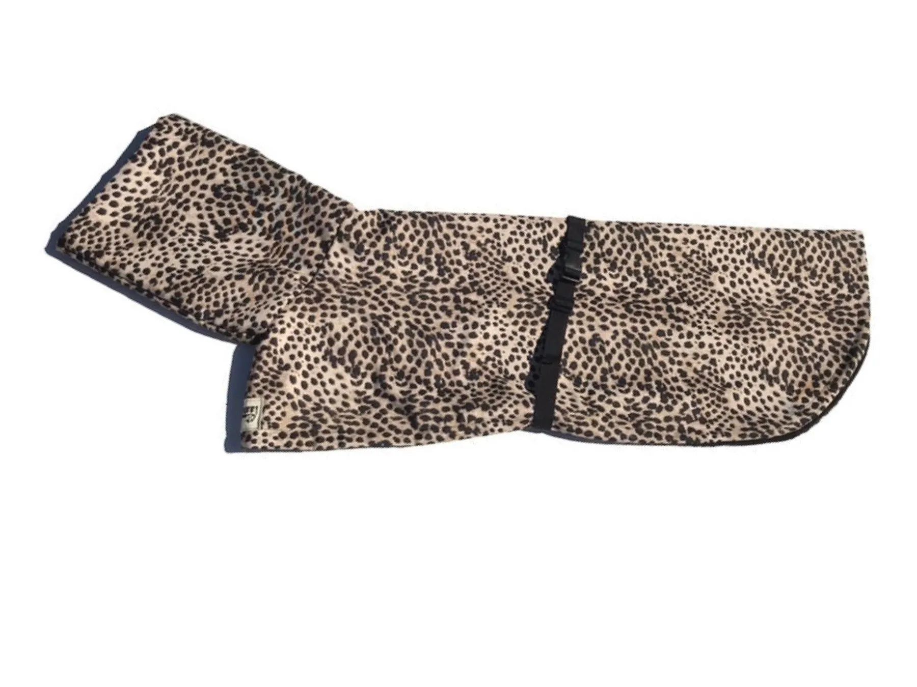 Leopard print Greyhound coat deluxe style, summer rainwear, washable