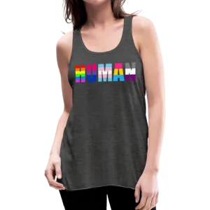 LGBTQ HUMAN Equality Women's Premium Flowy Tank Tops
