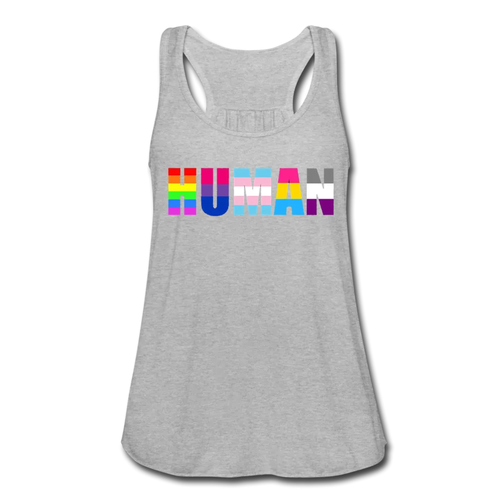 LGBTQ HUMAN Equality Women's Premium Flowy Tank Tops
