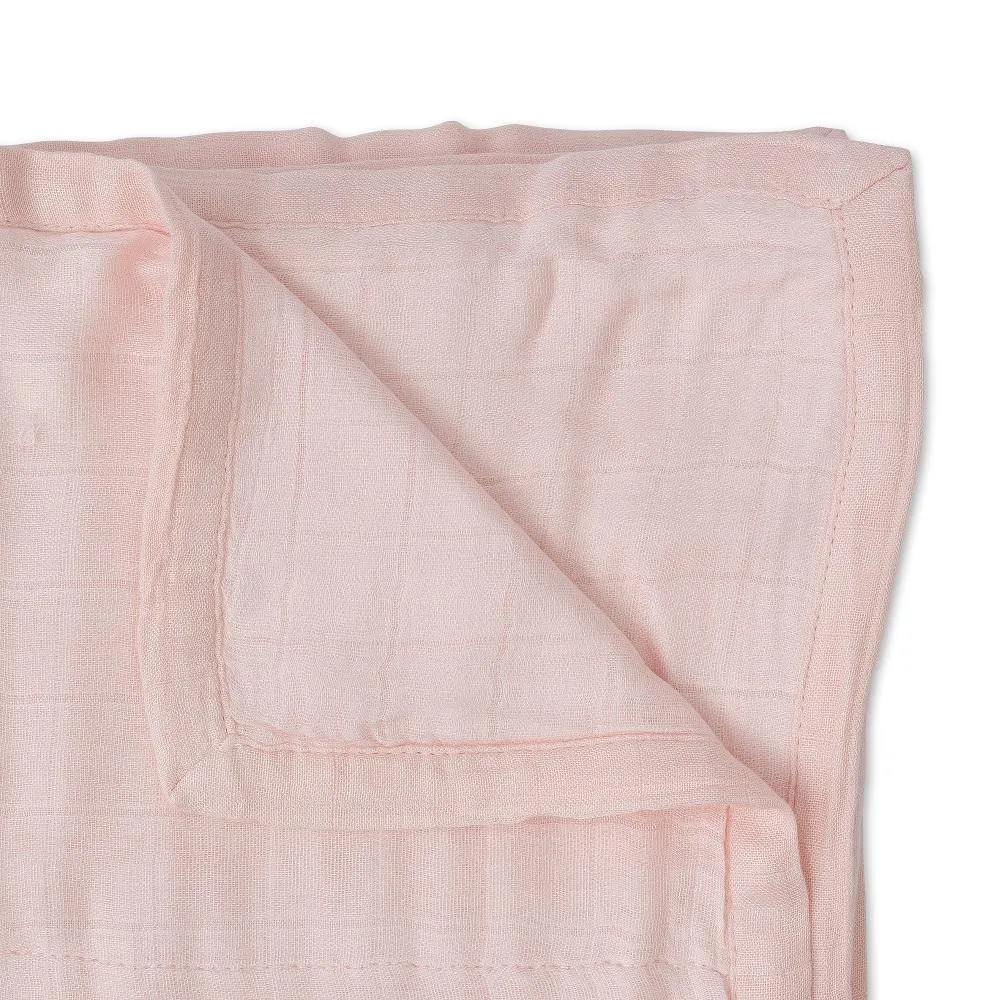 Little Unicorn Deluxe Muslin Quilt (Blush)
