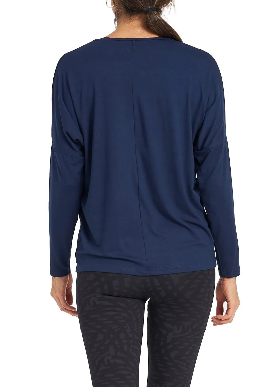 Livia Long Sleeve Top - Blue