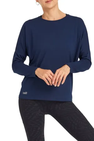 Livia Long Sleeve Top - Blue