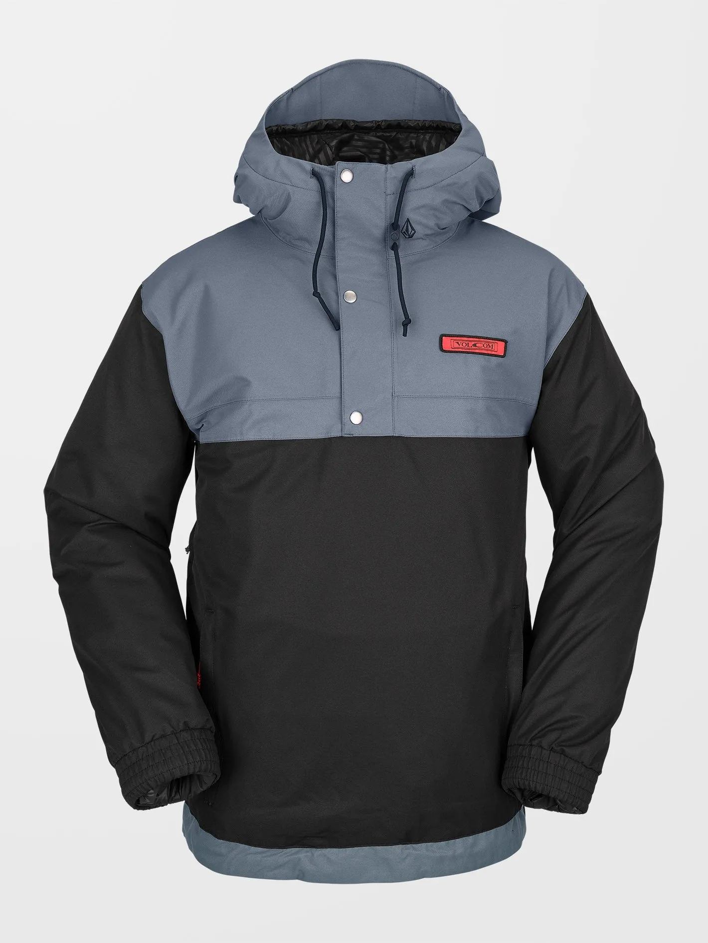 Longo Pullover Jacket - Black