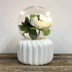 Luxa Plant Lamp Flower With Ribbed Base
