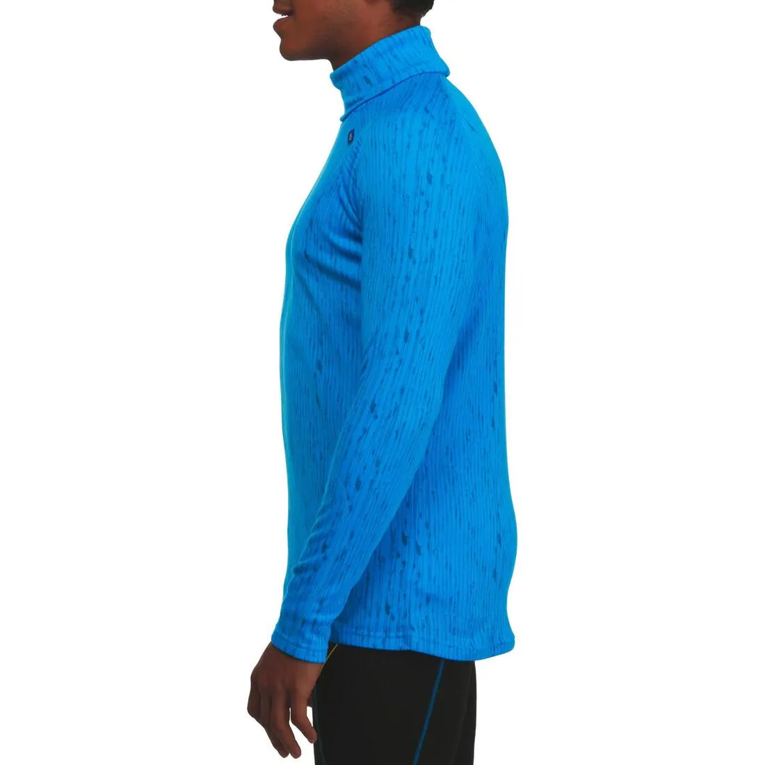 Men's Ski Base Layer Turtleneck - Blue