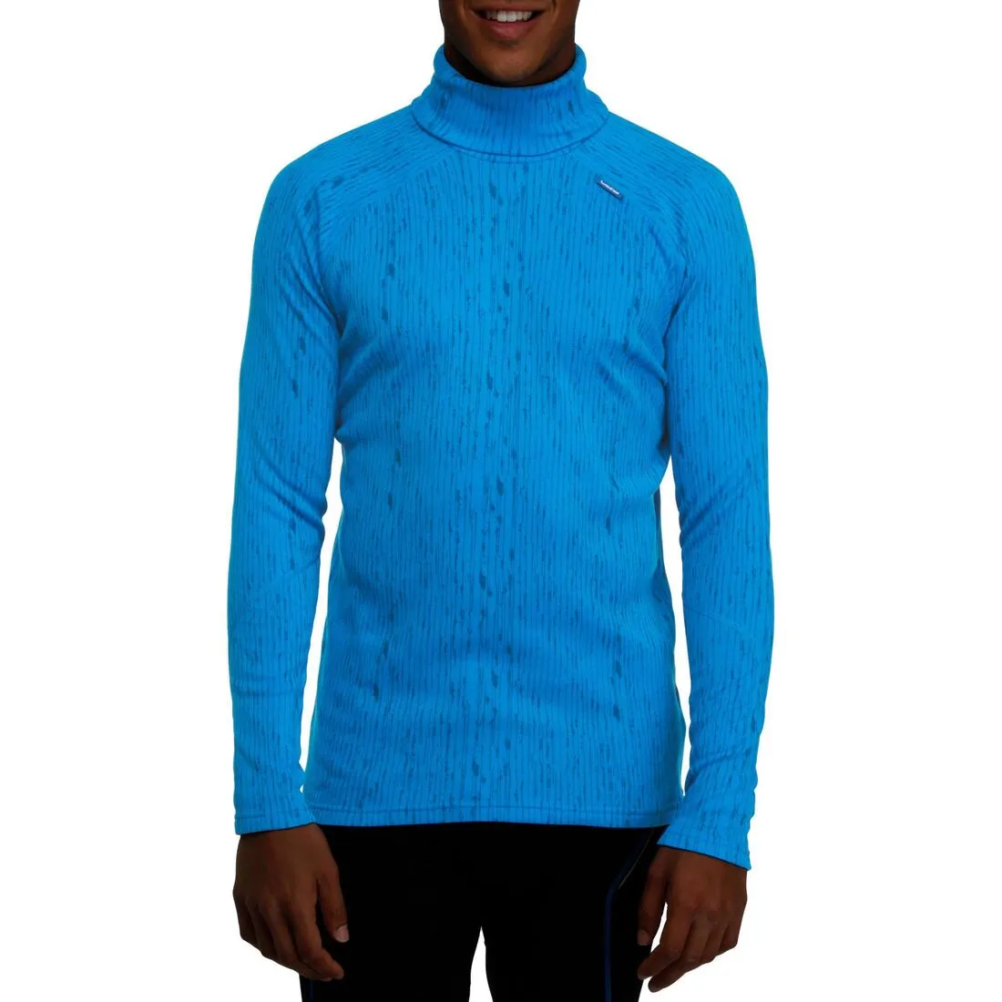 Men's Ski Base Layer Turtleneck - Blue