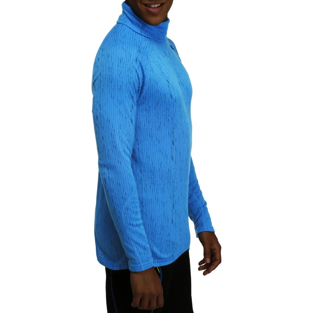 Men's Ski Base Layer Turtleneck - Blue