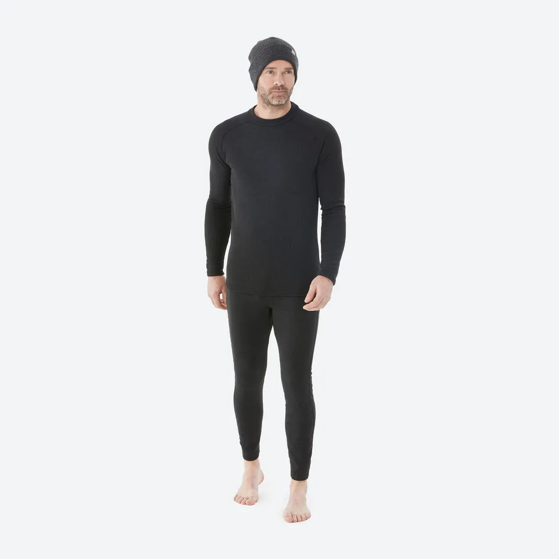 Men's Warm, Comfortable Thermal Skiing Base Layer 100