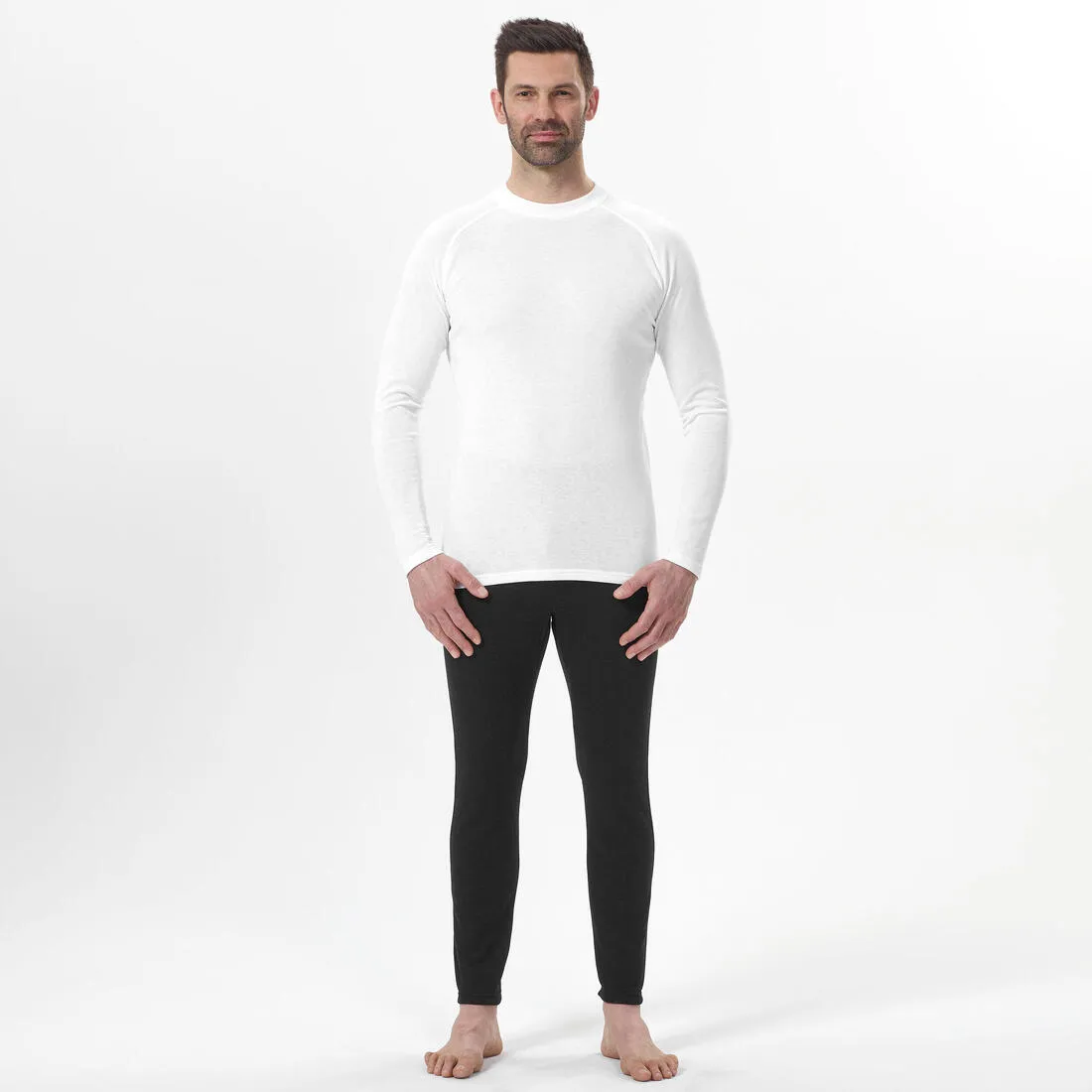 Men's Warm, Comfortable Thermal Skiing Base Layer 100