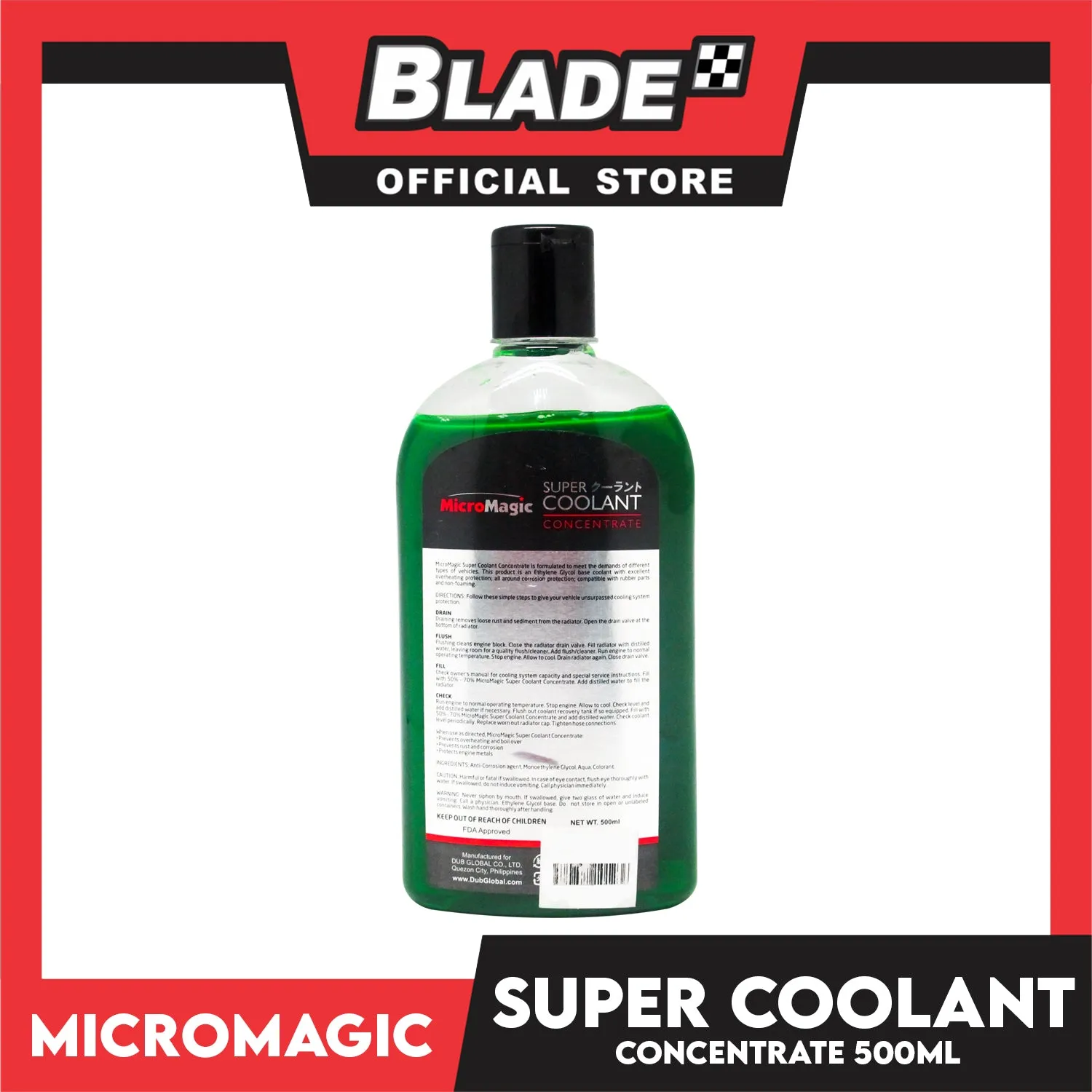 Micromagic Super Coolant Concentrate 500ml