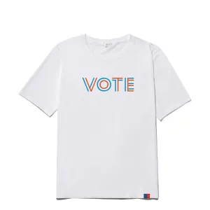 Modern Vote Tee in White