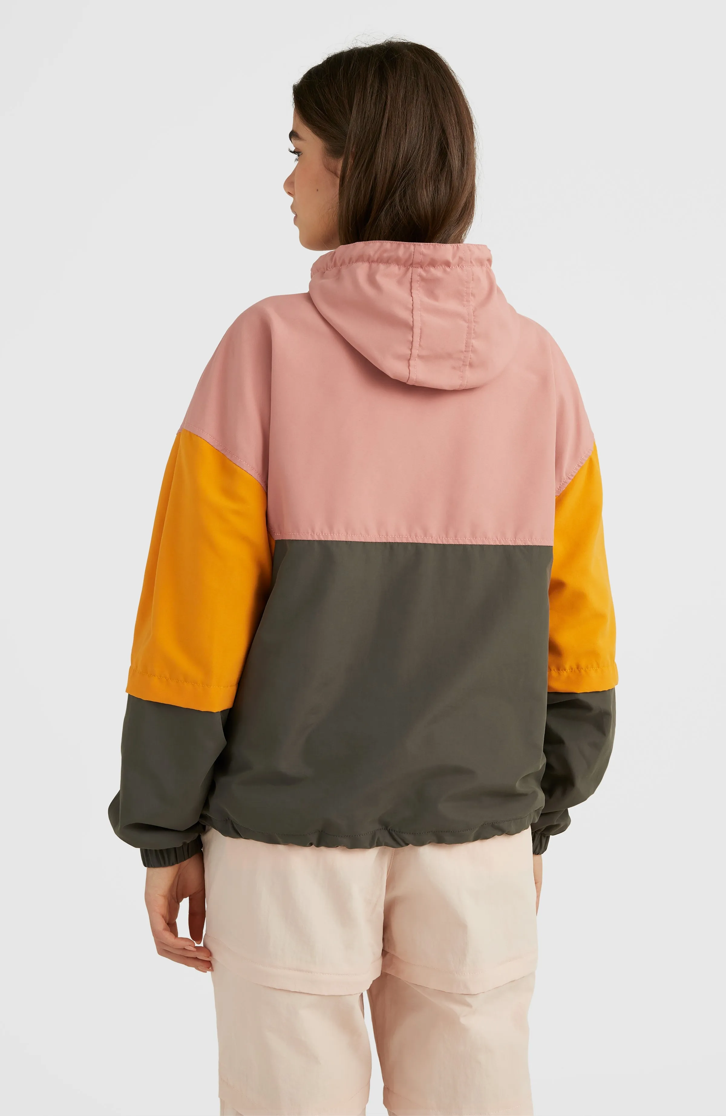 Modular Anorak Jacke | Ash Rose Colour Block