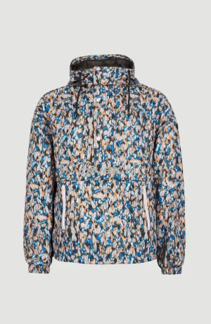 Modular Anorak Jacke | Blue Minimal Camo