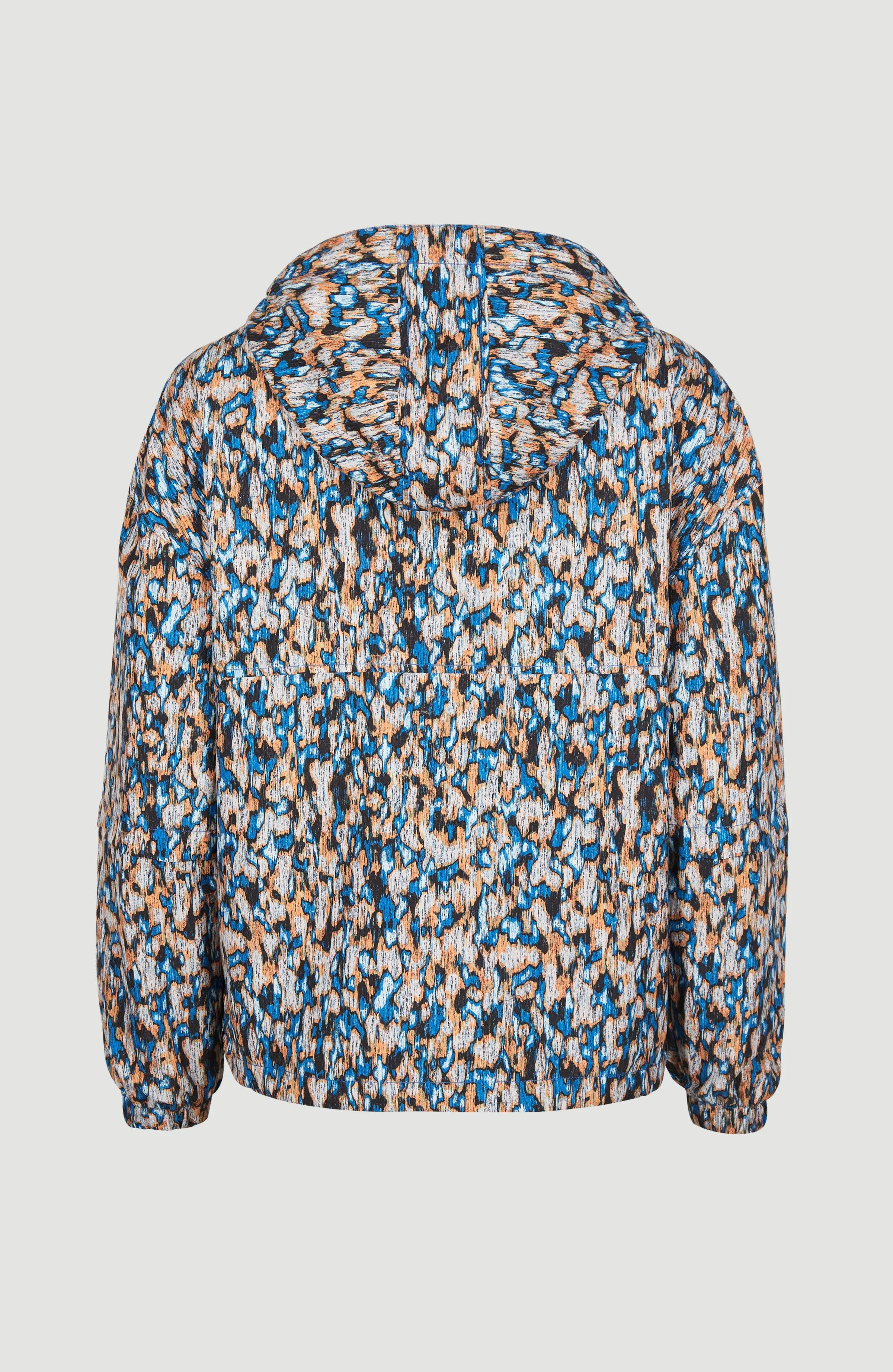 Modular Anorak Jacke | Blue Minimal Camo