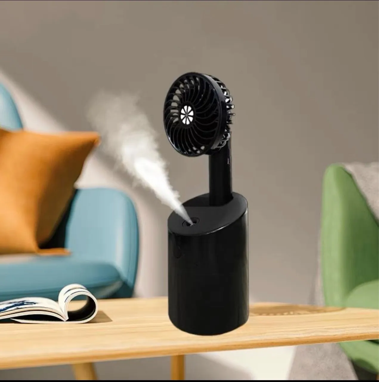 Multifunction Rechargeable Cooling Fan