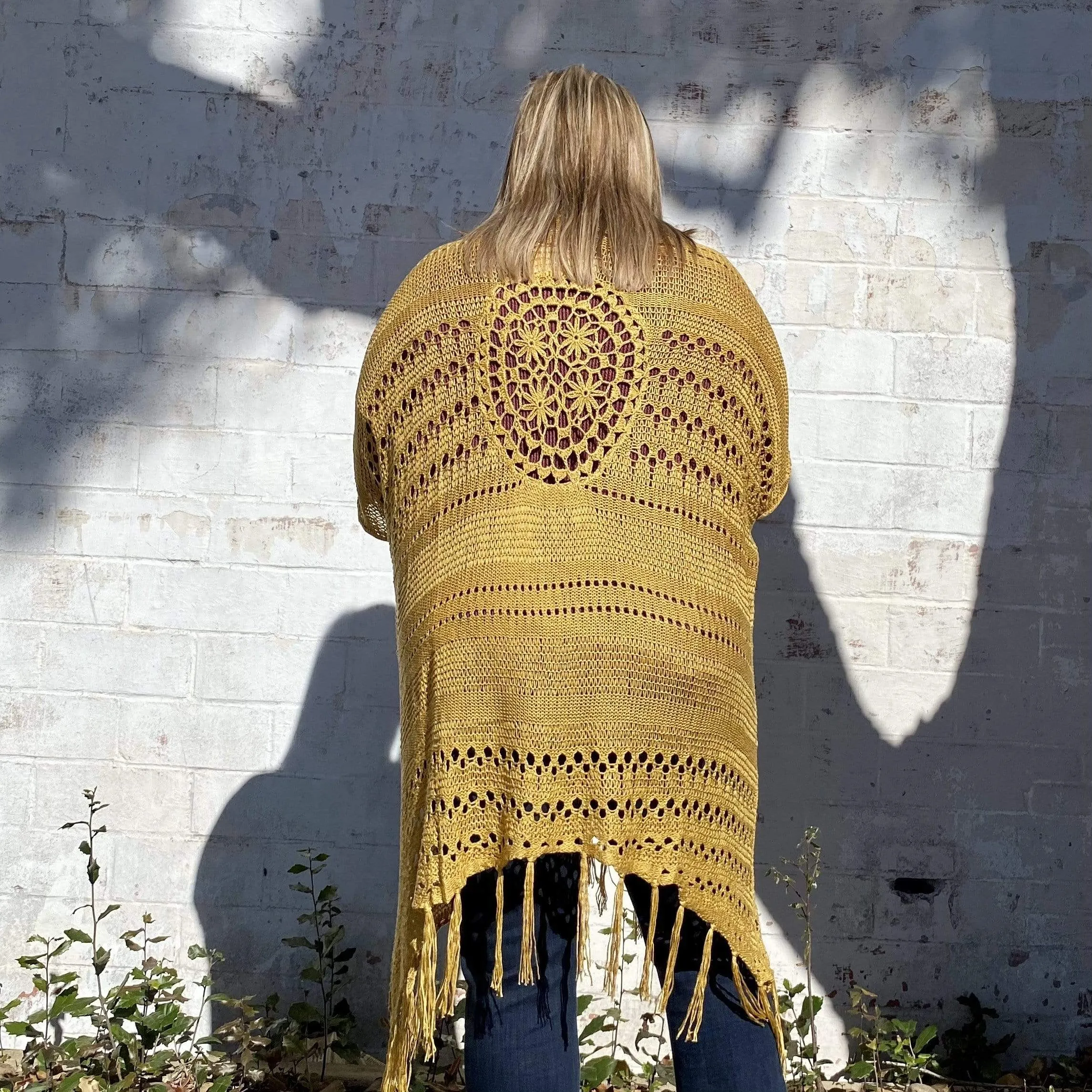 Mustard Cardigan - Curvy