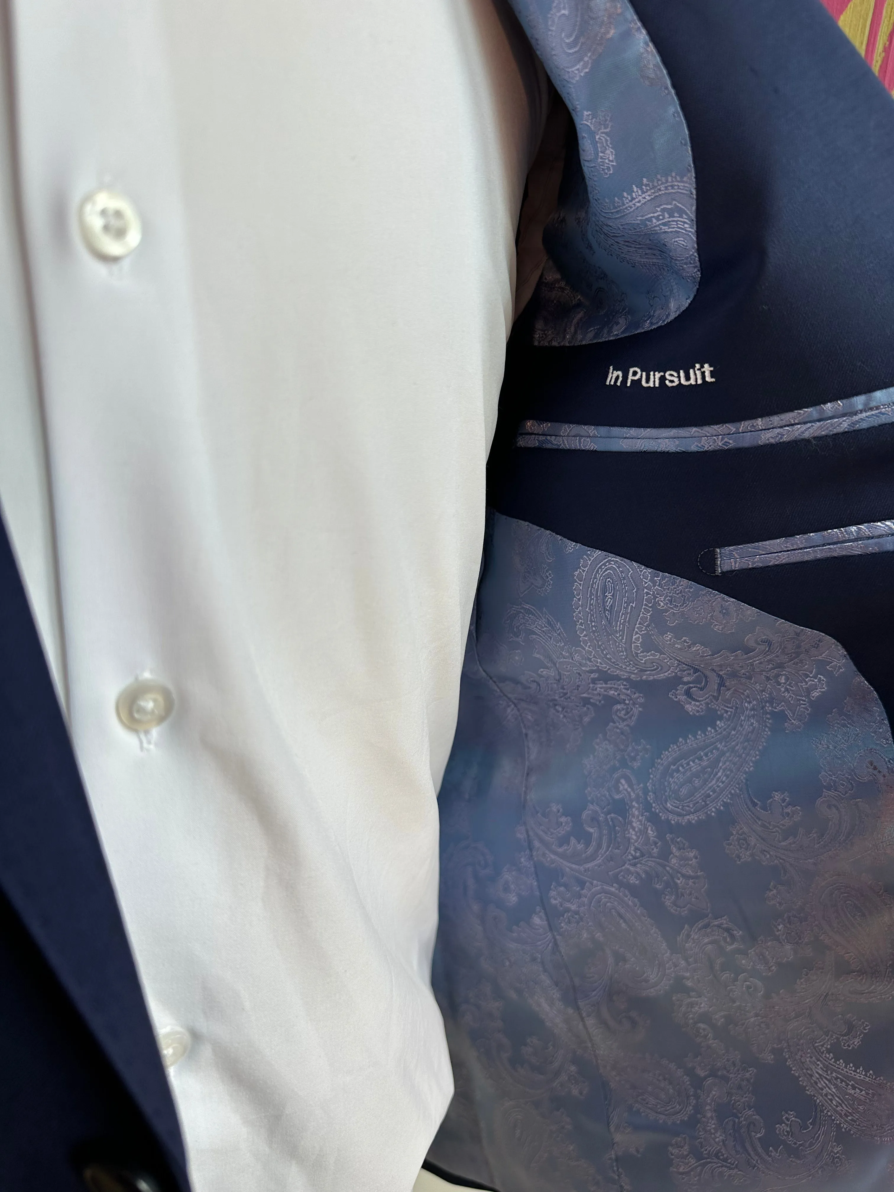 Navy Stretch Premium Suit Coat