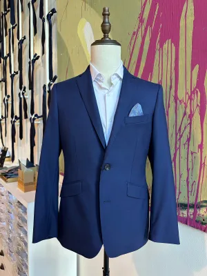 Navy Stretch Premium Suit Coat