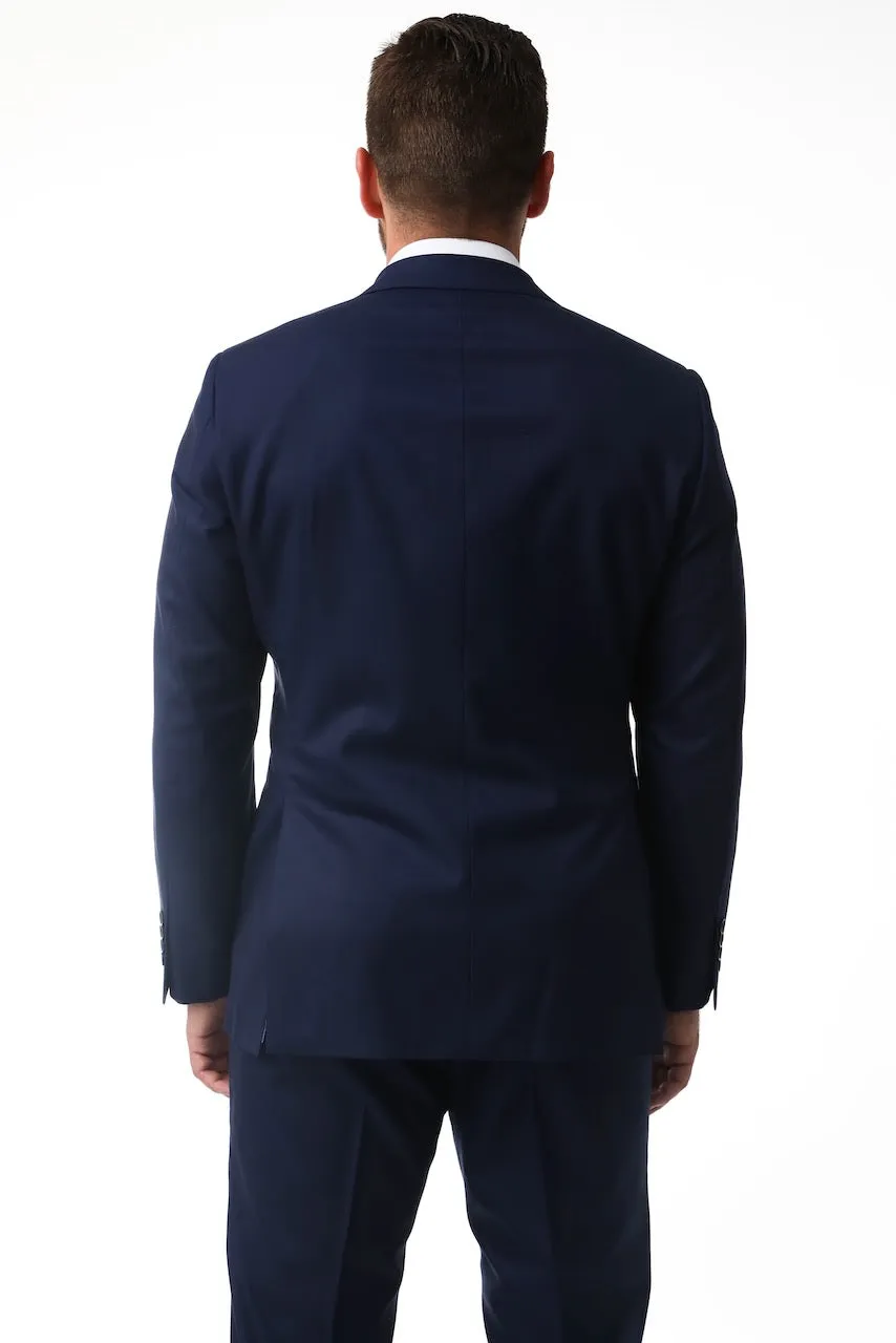 Navy Stretch Premium Suit Coat
