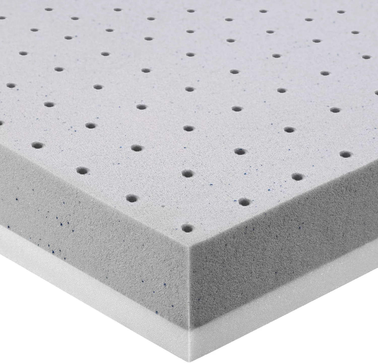 New BedStory 3 Inch Gel Bamboo Charcoal Memory Foam Mattress Topper, 2 Layers, Ventilated Design, Cooling - CertiPUR-US (Full/Double, 54*74Inch)  Retails $146 