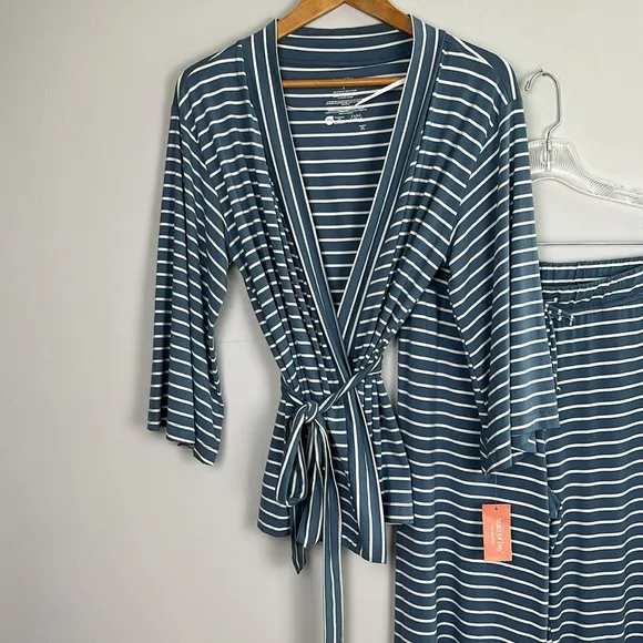 NEW State of Day Fluid Knit Pajama Set Size S Modal Stretch Super Soft Luxury