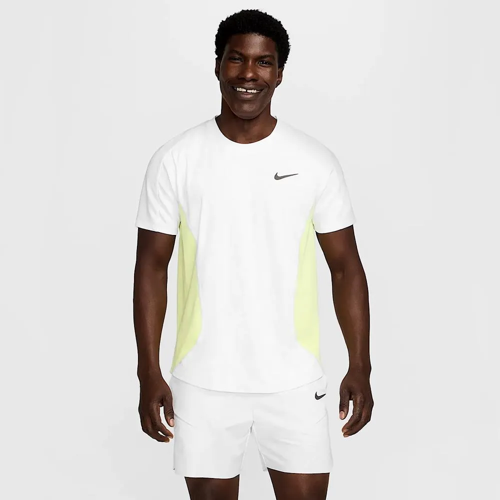Nike Men's Slam Melbourne Top - White/Luminous