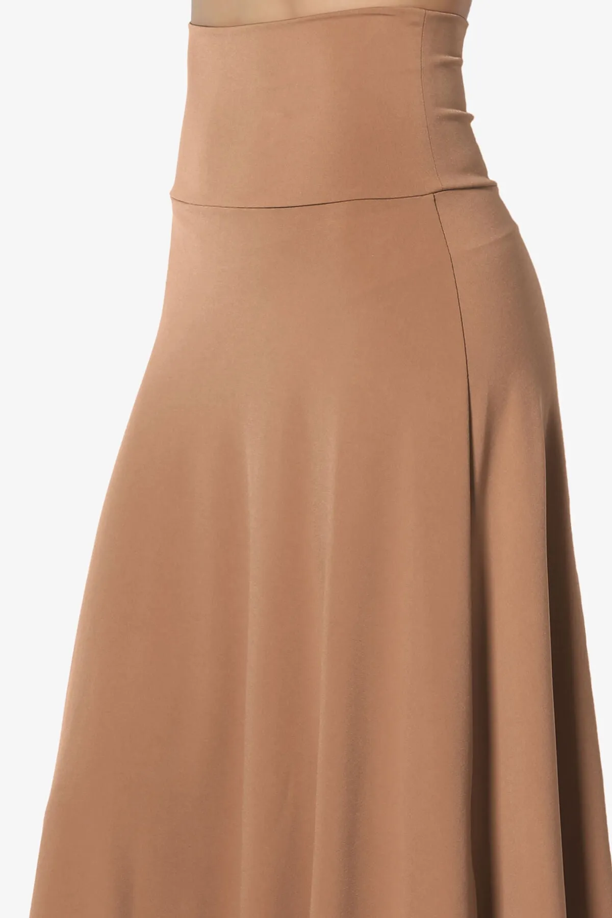 Nolan Stretch Flared Knee Skirt PLUS