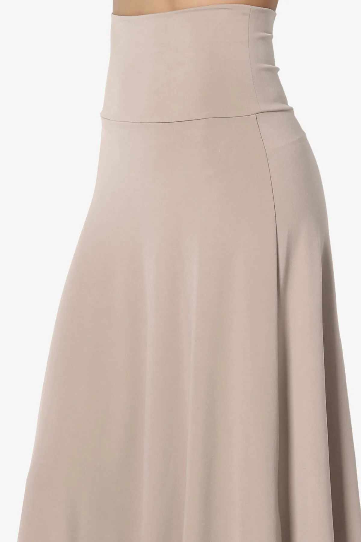 Nolan Stretch Flared Knee Skirt PLUS