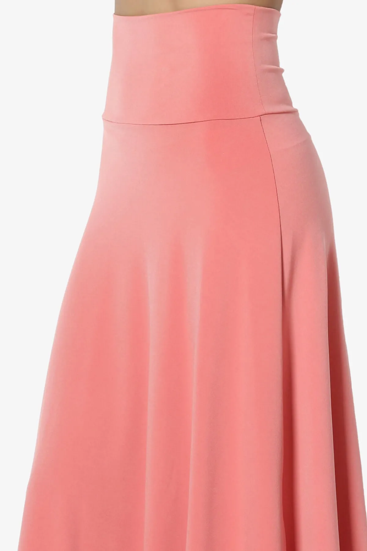 Nolan Stretch Flared Knee Skirt PLUS
