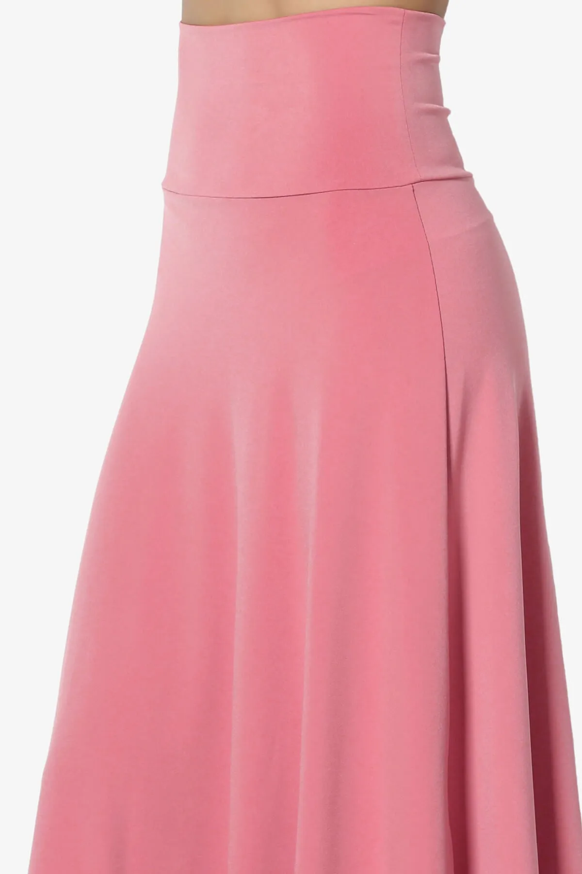 Nolan Stretch Flared Knee Skirt PLUS