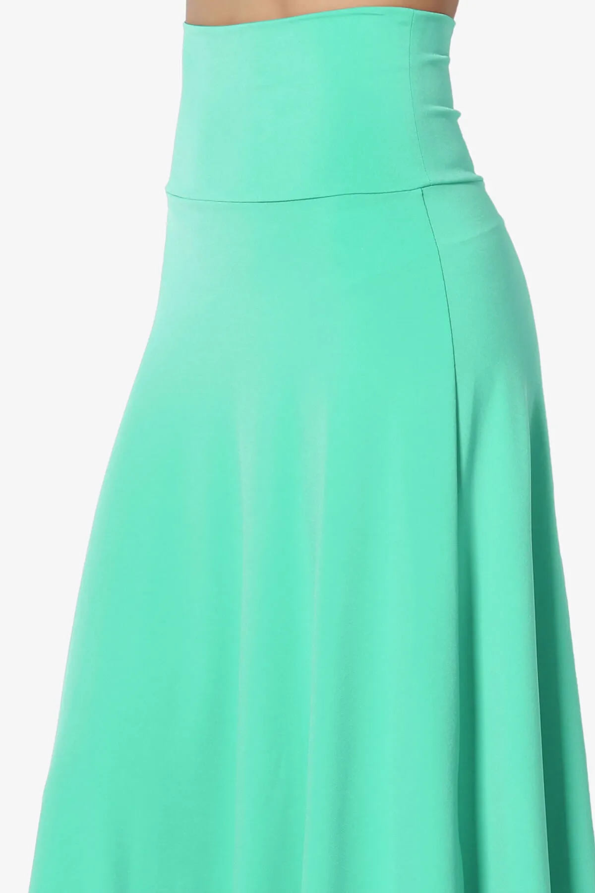 Nolan Stretch Flared Knee Skirt PLUS