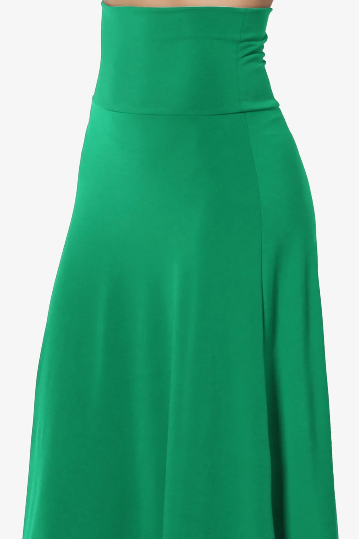 Nolan Stretch Flared Knee Skirt PLUS