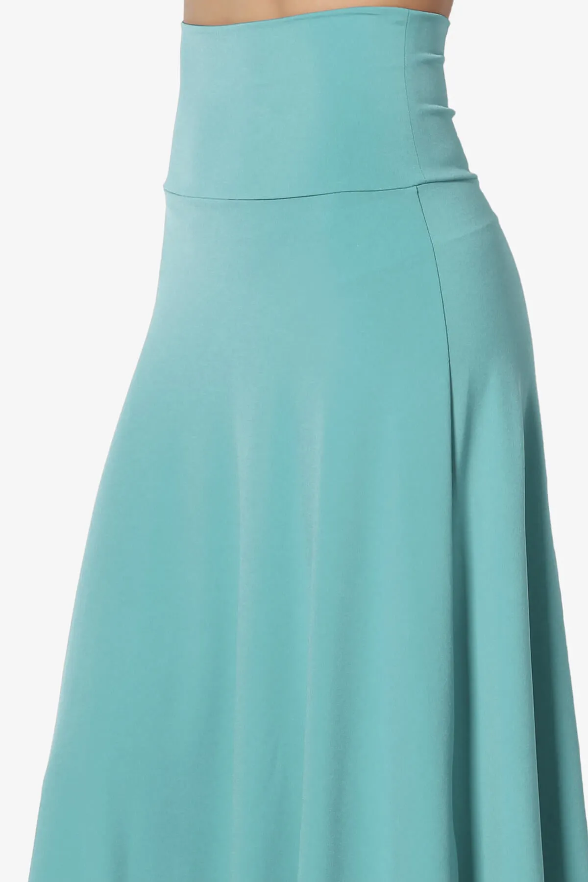 Nolan Stretch Flared Knee Skirt PLUS