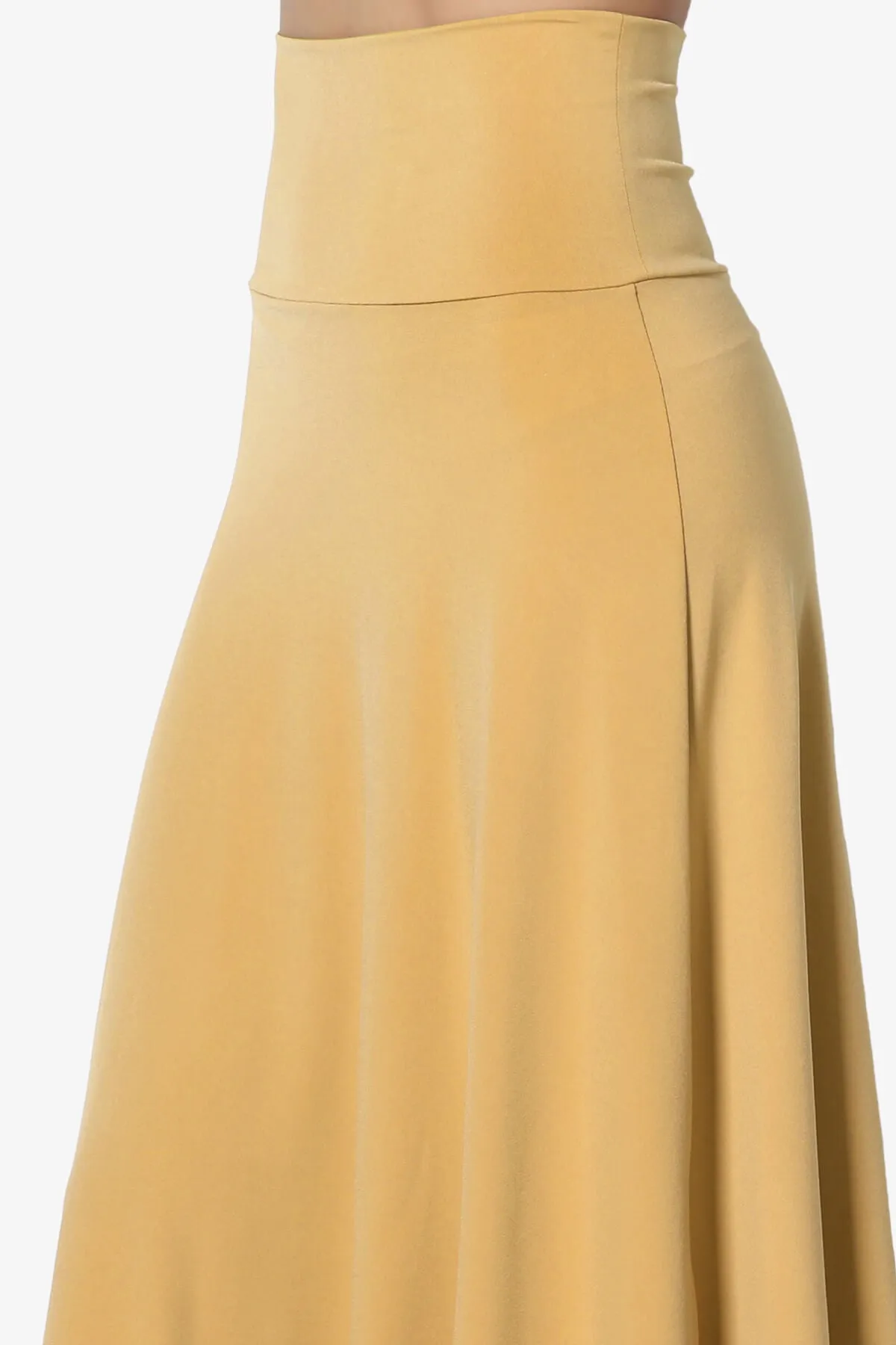 Nolan Stretch Flared Knee Skirt PLUS