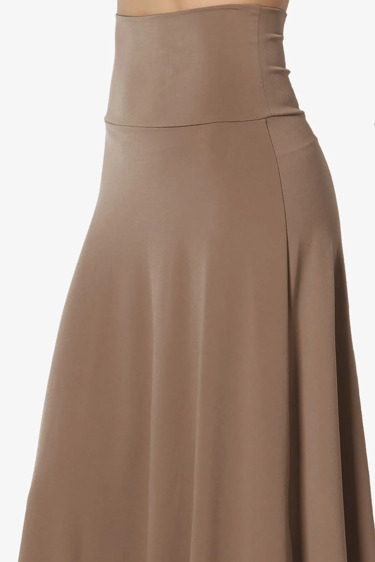 Nolan Stretch Flared Knee Skirt PLUS