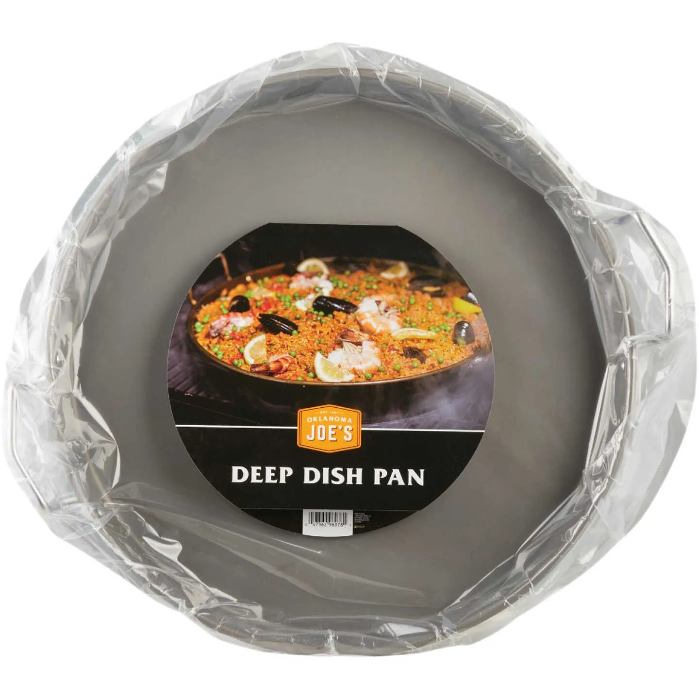 OKLAHOMA JOE'S DLX CARBON STEEL DEEP DISH PAN