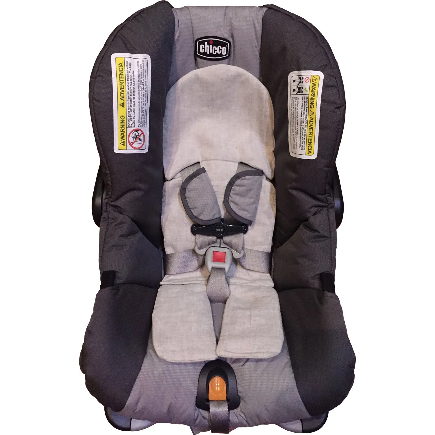 Organic Cooling Infant Car Seat Flax Inserts & Linen Covers