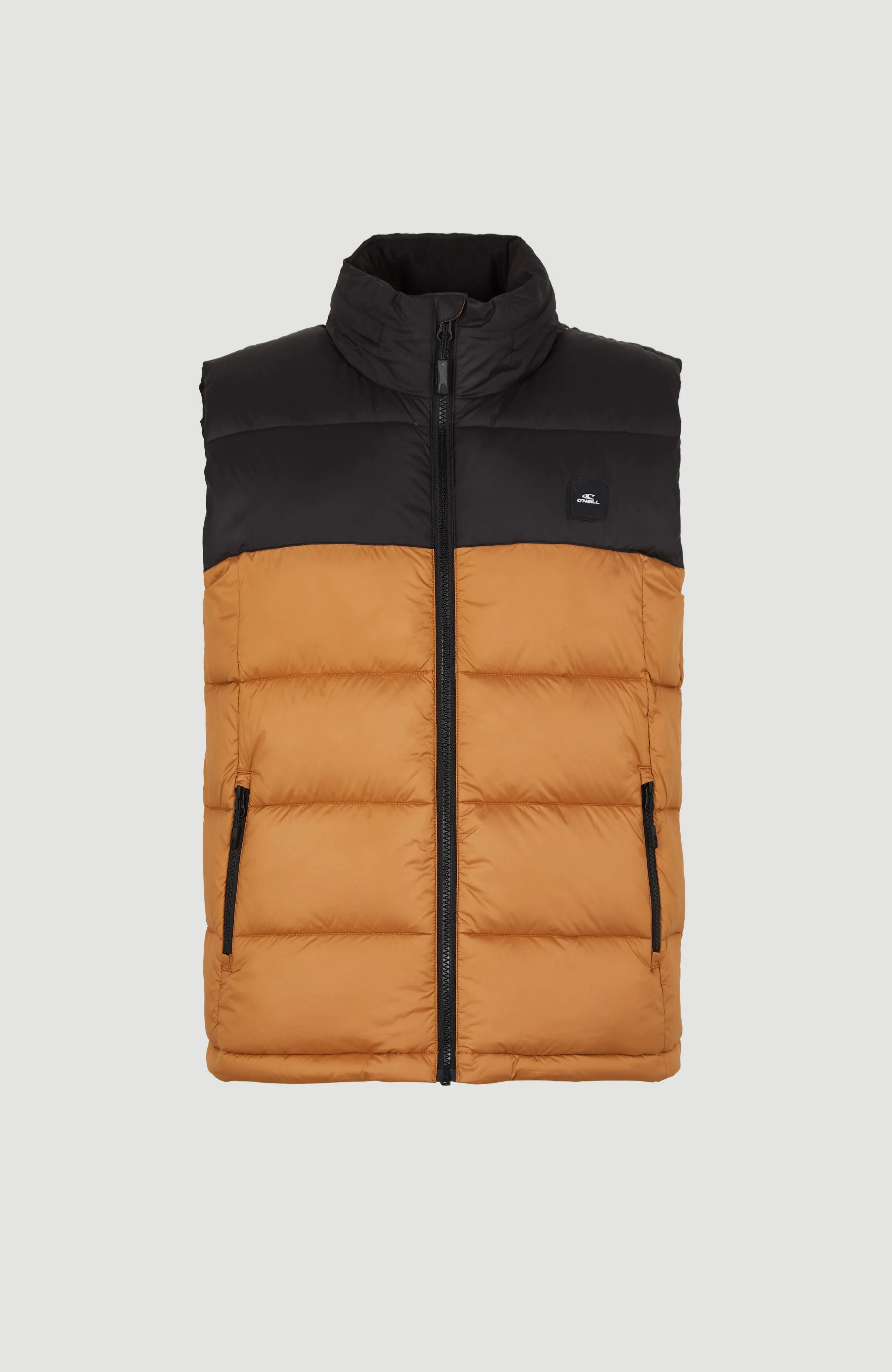 O'Riginals Steppweste | Rich Caramel Colour block