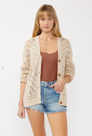 Out and About Pointelle Cardigan